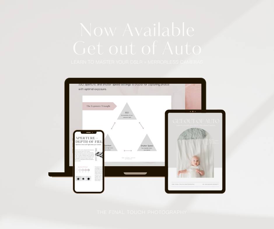 Learning how to use your camera for moms